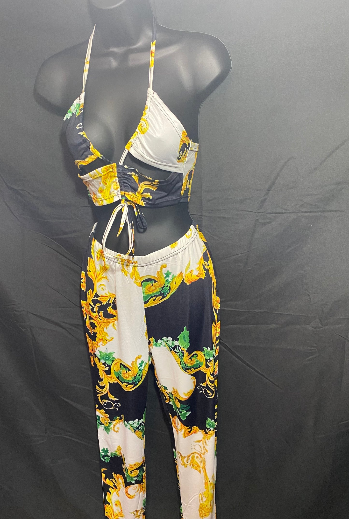 "Charmed" Women's Two-Piece Stretchy Set