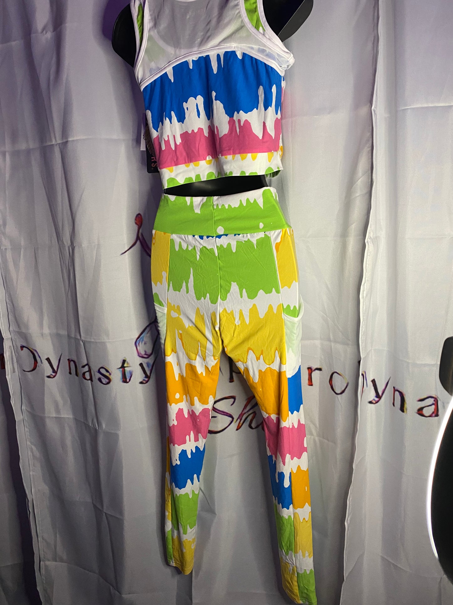 Dynasty Splash Luxe Activewear Set