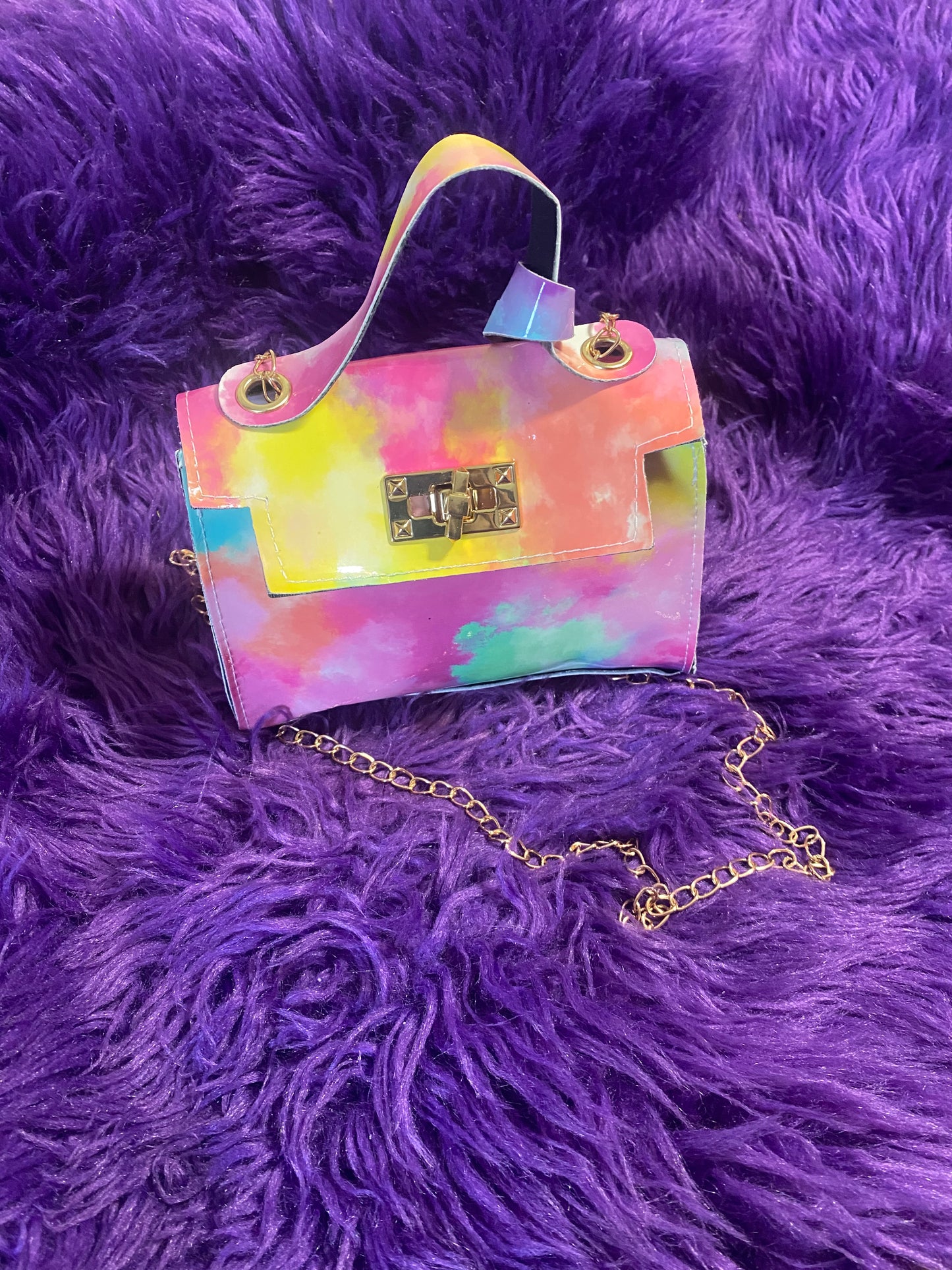 D.A.S Tie Dye Small Crossbody Handbag