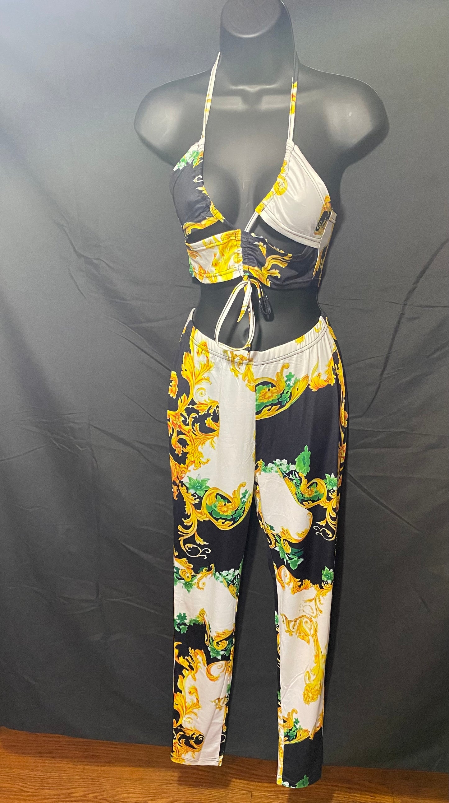 "Charmed" Women's Two-Piece Stretchy Set