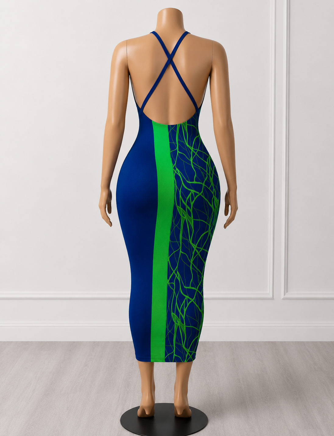 Electric Dynasty Midi Dress™