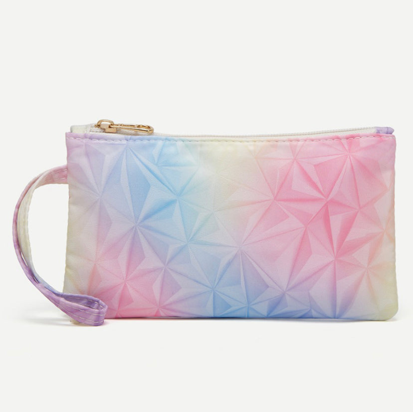 D.A.S Geometric Clutch Wrist Bag