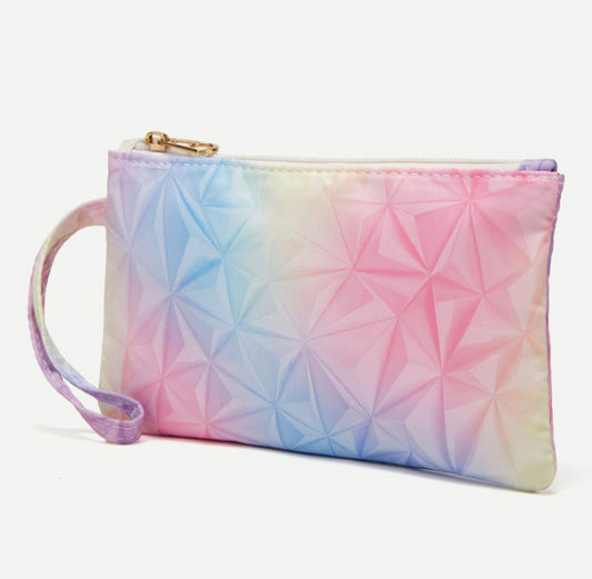 D.A.S Geometric Clutch Wrist Bag